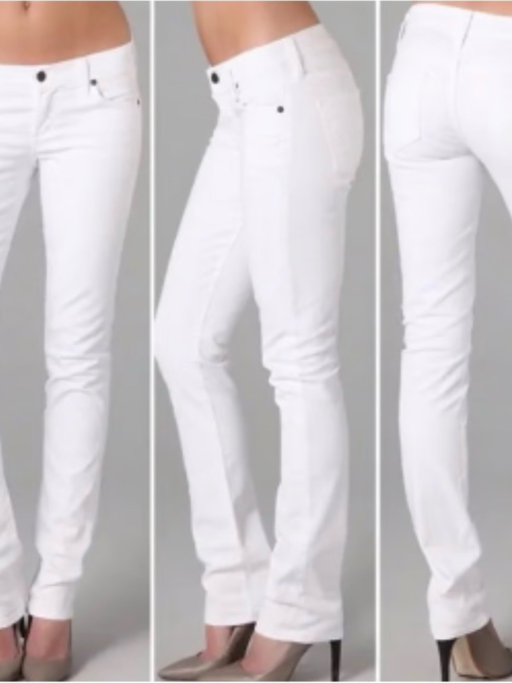 Citizens Of Humanity Slim Straight White Jeans size 30